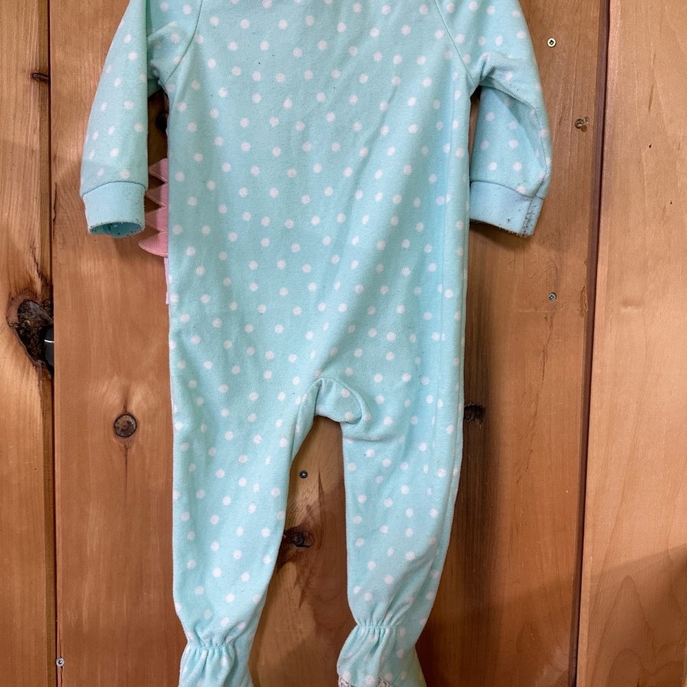18m Fleece Zipper Pyjama - Picture 6 of 6